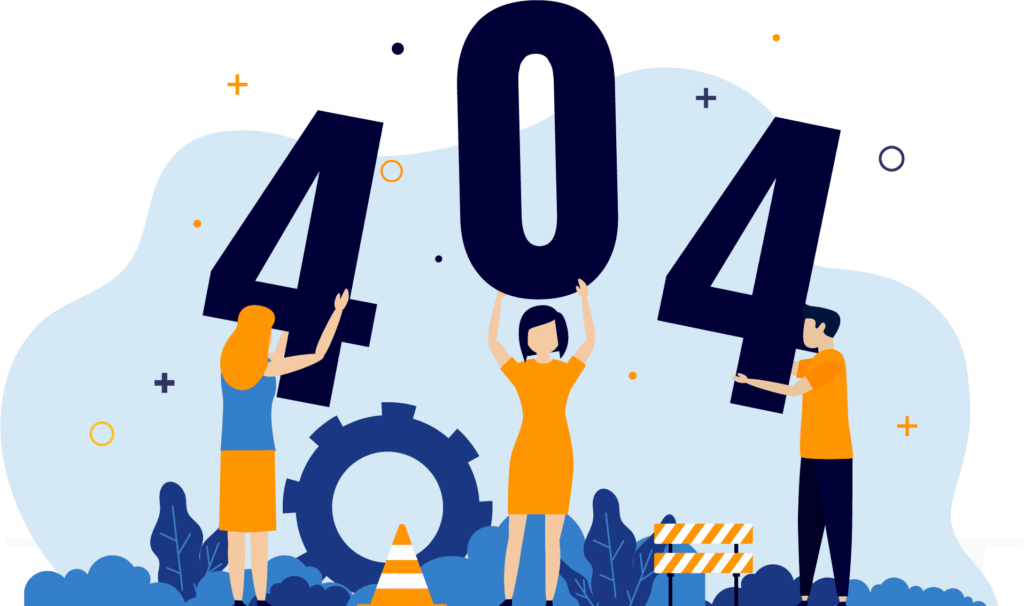 Imagen para página no encontrada 404